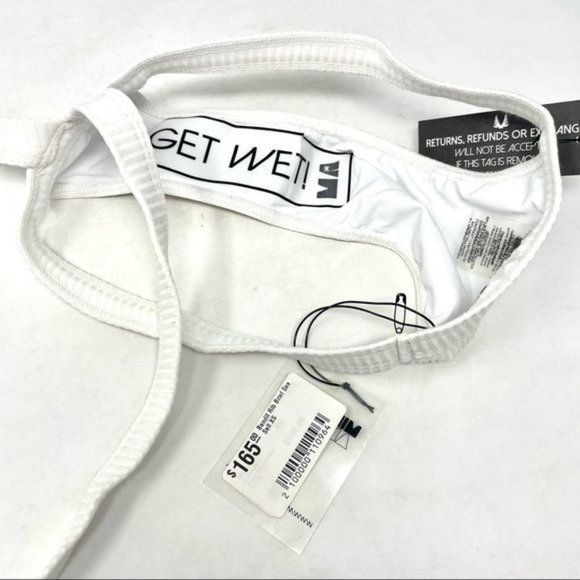 NWT Minimale Animale Banded Ribbed Brief in White Sea Salt - Picture 6 of 6